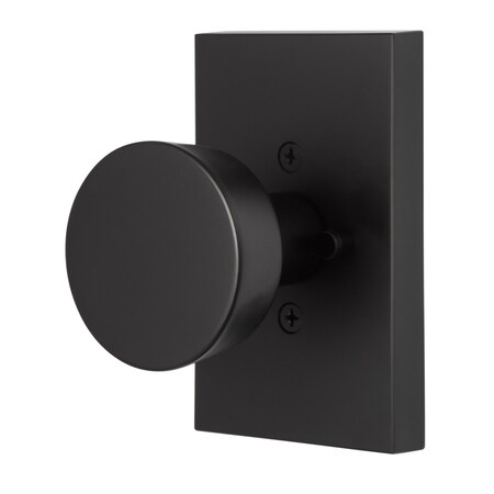 Sure-Loc Hardware Sure-Loc Hardware Wasatch Handleset, Slickrock Knob, Flat Black WS507-SR FBL